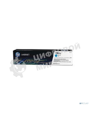 Тонер Картридж HP 130A CF351A голубой для HP M153/M176/M177