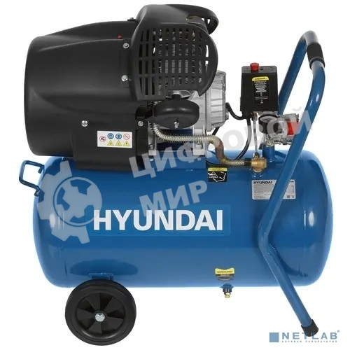 Компрессор поршневой Hyundai HYC 4050 масляный 400л/мин 50л 2200Вт
