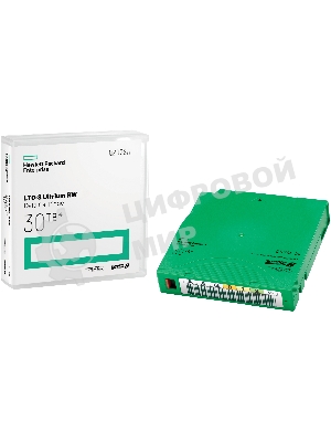 Картриджи HPE LTO-8 30Tb RW Non Cust Lbl 20 Crtg