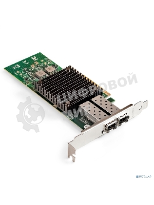 Сетевой адаптер ExeGate EXE-MCX3-2SFP+ (PCI-E x8 v.3, порты 2x SFP+, Dual 10Gb/s, Server NIC Chipset Mellanox ConnectX-3)