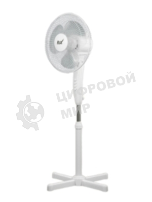 Вентилятор Rix RSF-3000W белый, напольный, 35 Вт, 3 скорости, 30 см