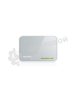 Коммутатор TP-Link SOHO TL-SF1005D Коммутатор 5-port 10/100M mini Desktop Switch, 5 10/100M RJ45 ports, Plastic case