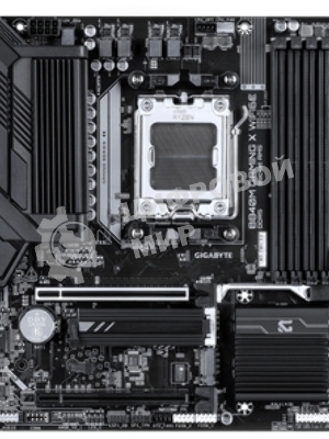 Материнская плата Gigabyte B840 GAMING X WIFI6E, AM5, AMD B840, 4xDDR5, 4xSATA, 3xM.2, 1xPCIe 4.0 x16, 3xPCIe 3.0 x16, 1xHDMI, 1xDP, 1x2.5Gb LAN, Wi-Fi 6E, Bluetooth 5.3, 1xUSB-C 10Gbps, 1xUSB-A 10Gbps, 2xUSB-A 5Gbps, 4xUSB-A 2.0, 3x3.5 мм, 7.1, ATX