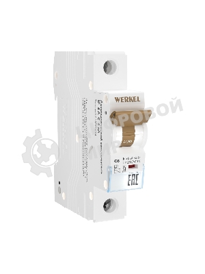 Автоматический выключатель Werkel 1P  6 A  C  6 кА W901P066