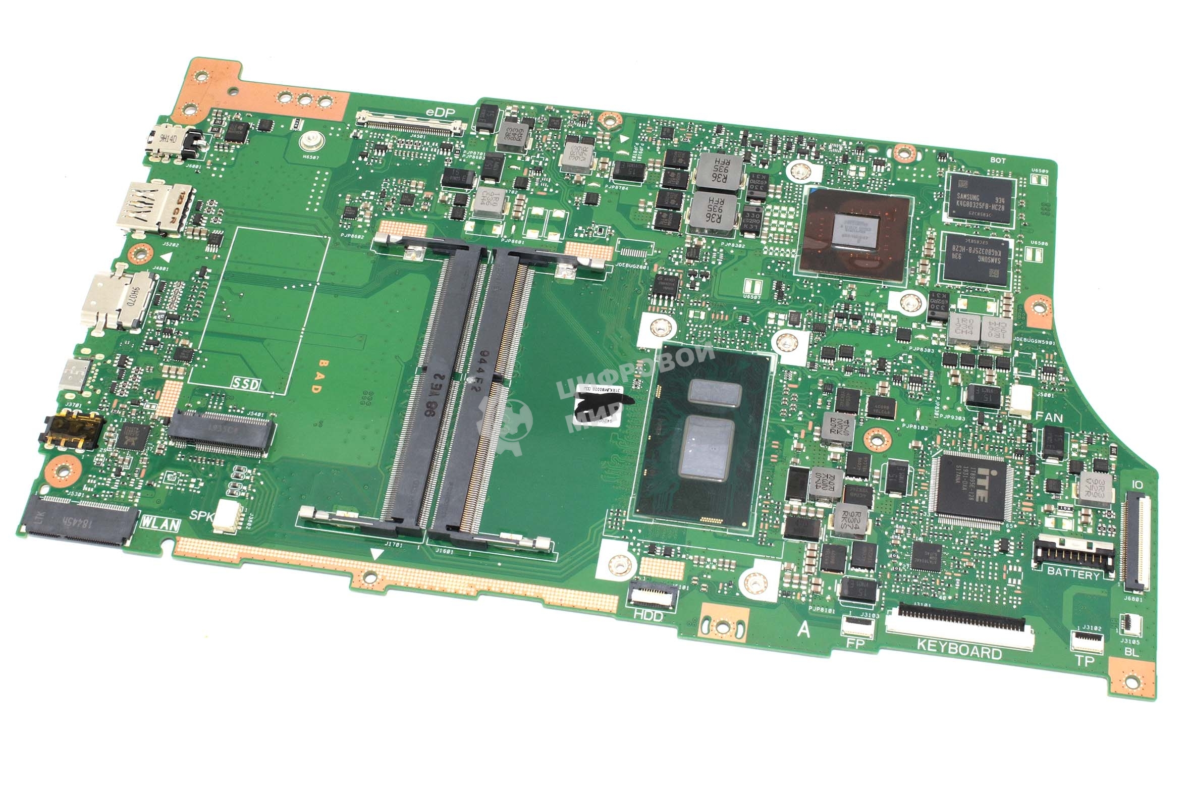 Материнская плата для Asus X530UF I7-8550U донор компонентов