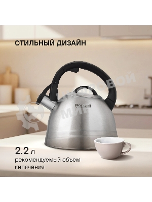 Чайник металлический Rondell Zart RDS-1828 2.7л. стальной