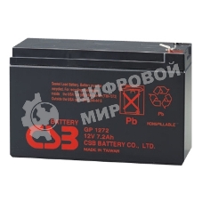 Батарея CSB GP 1272 12V 7.2Ah F2 28W