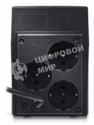 Источник бесперебойного питания Powercom Raptor RPT-600A 360Вт 600ВА черный