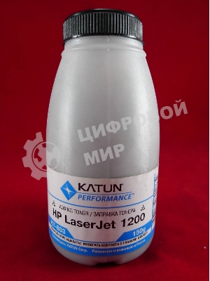 Тонер HP LJ 1200/1300/1000W (фл.150г.) Katun фас России