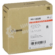 Картридж струйный Canon PFI-1300 красный