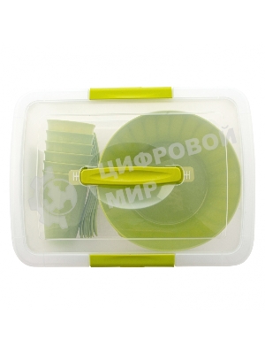 Набор для пикника Palisad Camping на 6 персон, 20 предметов, контейнер 9 л в комплекте