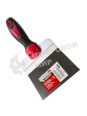 Шпатель Matrix фасадный из нержавеющей стали, 150 мм, двухкомпонентная рукоятка, широкое полотно