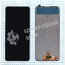 Дисплей для Samsung Galaxy A21S SM-A217F в сборе с тачскрином (TFT) черный