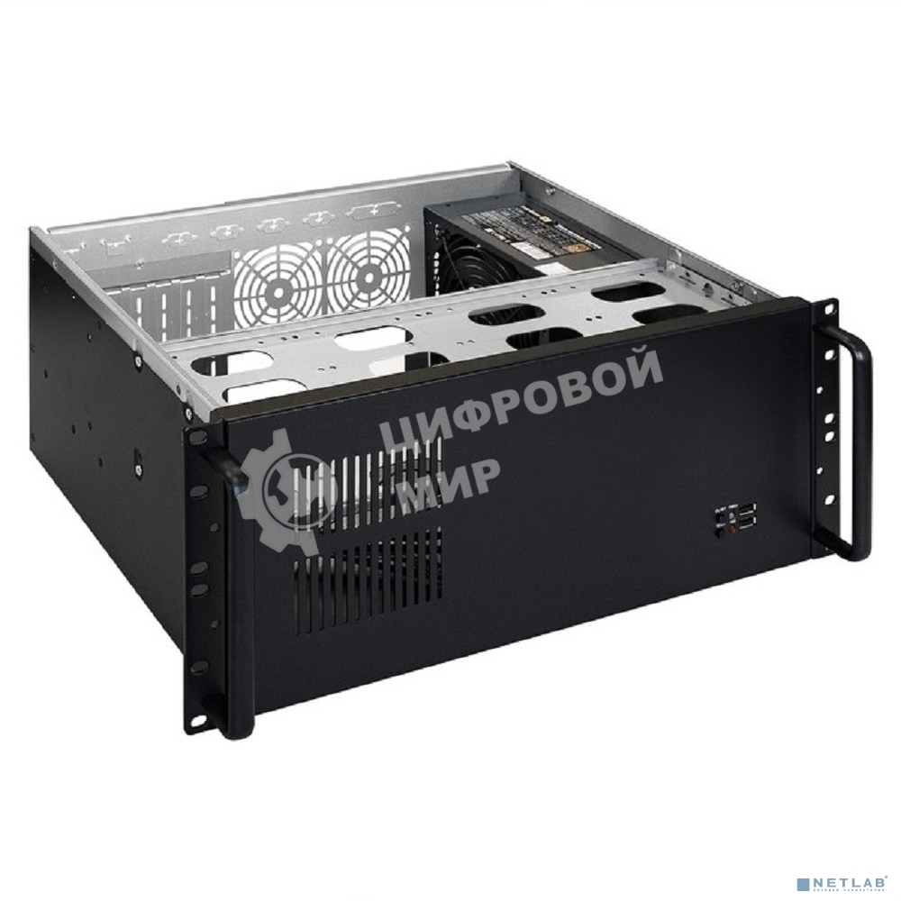 Серверный корпус ExeGate Pro 4U300-08 (RM 19