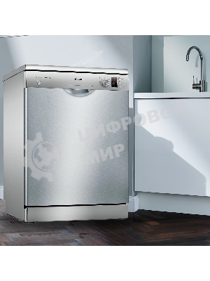 Посудомоечная машина Bosch SMS25AI05E, серебристый, 60 см, 12 компл., сушка конденсационная, 48 дБ, класс A++
