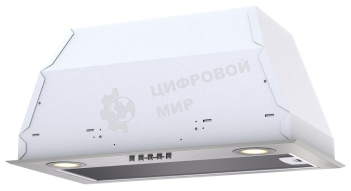 Вытяжка встраиваемая Krona Ameli 600 inox PB нержавеющая сталь, 60 см, 633 куб. м/ч, 50 дБ