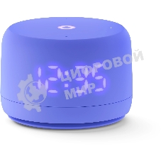 Умная колонка Яндекс Станция Лайт 2 LED, 6Вт, с экраном, 1 динамик, часы, Алиса, BT5.0, Wi-Fi, фиолетовый
