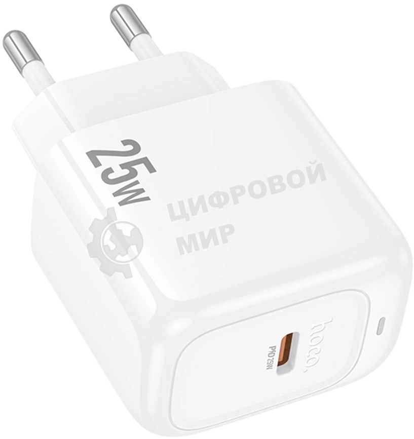 Сетевое зарядное устройство Hoco CS53A Surplus 25W 3A (PD) белый