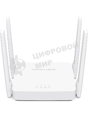 Роутер беспроводной Mercusys AC10 AC1200 10/100BASE-TX белый