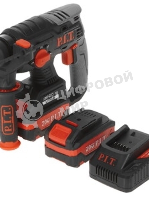 Перфоратор P.I.T. PBH20H-22B/2, SDS-plus, 20 В, 1.5 Дж, от аккумулятора