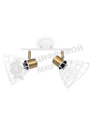 Светильник Ambrella light TR8601/2 WH/GD белый/золото E27*2 max 40W 260*154*230