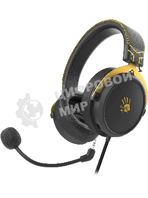 Гарнитура Bloody M590i Sports Lime жёлтый/чёрный, проводная