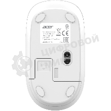 Клавиатура + мышь Acer OCC503 клав:белый мышь:белый USB беспроводная (ZL.ACC11.00L)