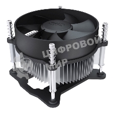 Кулер для процессора DEEPCOOL CK-11508 черный, 92 мм, алюминий, 2200 об/мин, 30.1 дБ, 3 pin, 65 Вт, 70 мм