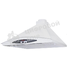 Вытяжка каминная Gefest ВВ 1 белый, 60 см, 180 куб. м/ч, 64 дБ