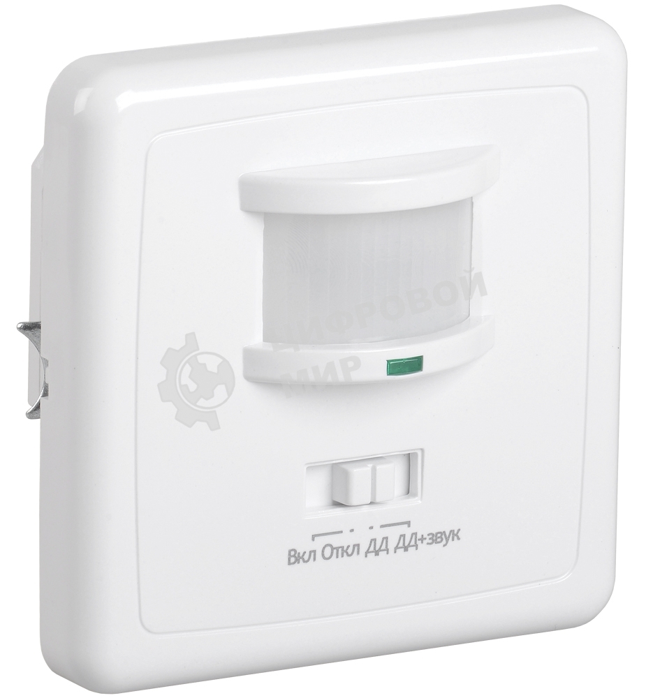 Детектор движения ДД 035 500Вт угол обз. 140град. дальн. 12м IP20 бел. IEK LDD12-035-500-001