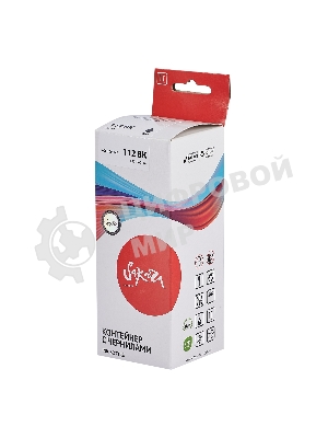 Контейнер с чернилами Sakura C13T06C14A (112 BK) для Epson, черный, 140 мл.