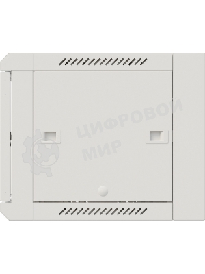 Шкаф коммутационный NTSS Премиум (NTSS-W6U6060GS-2) настенный 6U 600x600мм пер.дв.стекл 60кг серый IP20 сталь
