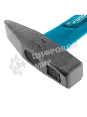 Молоток слесарный Gross 10274 400 г, квадратный боек, фибергласовая обрезиненная рукоятка