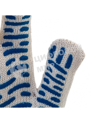 Перчатки трикотажные, ПВХ-покрытие 