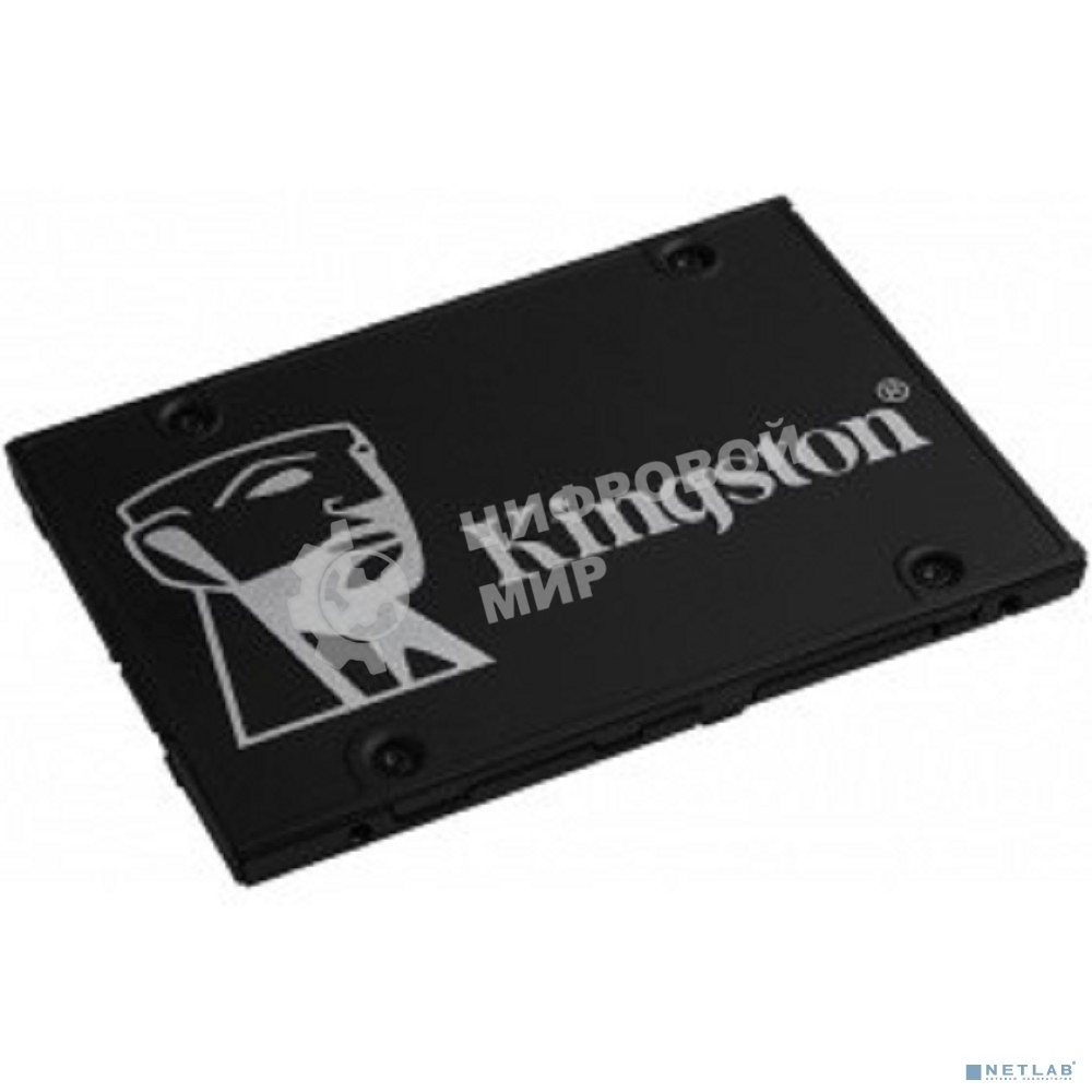 Накопитель SSD Kingston KC600, 1Tb, SATA III, 2.5