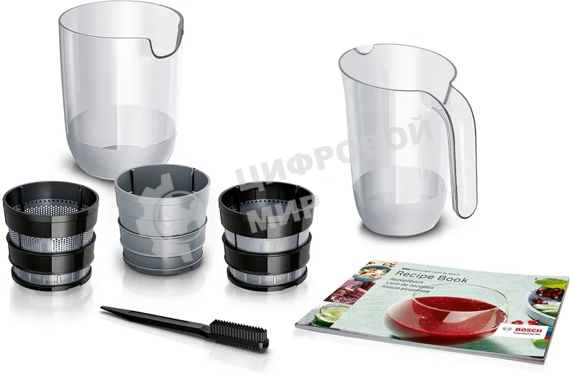 Соковыжималка шнековая Bosch MESM731M черный