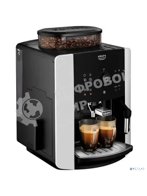 Кофемашина Krups Arabica EA811810 1450Вт черный/серебристый