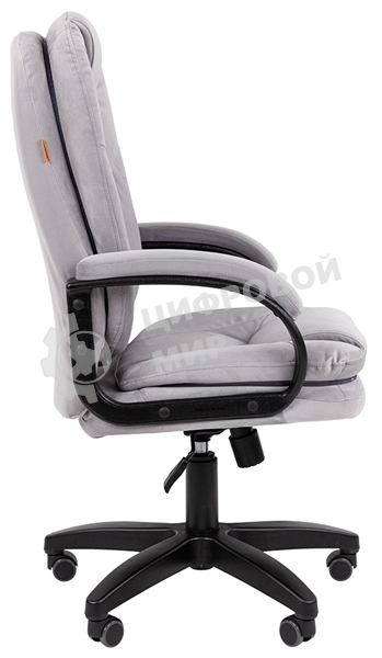 Кресло компьютерное Chairman Home 668 LT ткань Т-53 серый (аналог CH667)