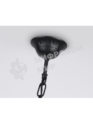 Светильник Ambrella light ST2029 BK/CL черный/прозрачный IP54 E27 max 40W D150*780