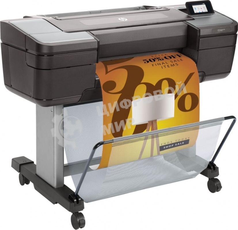 Плоттер струйный HP DesignJet Z6 Postscript (T8W15A), A1, цветной, 24