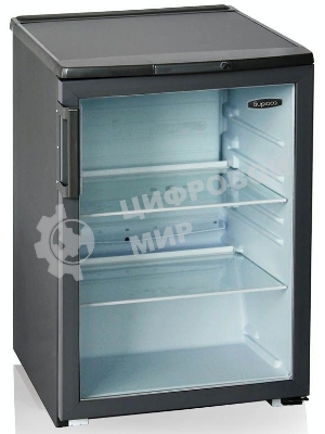 Холодильная витрина Бирюса W152 графит однокамерный 152 л
