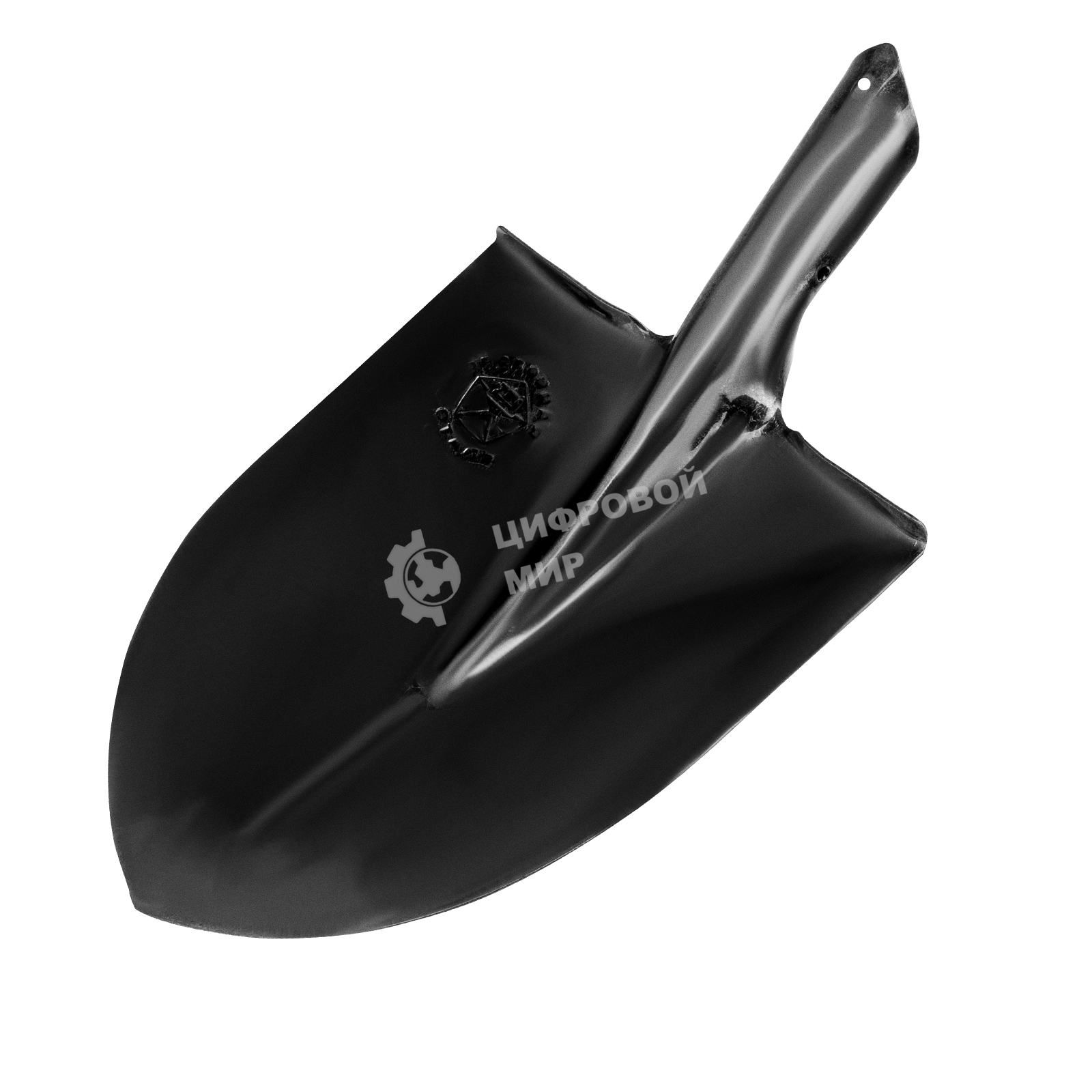 Лопата штыковая американка Сибртех, рельсовая сталь, без черенка