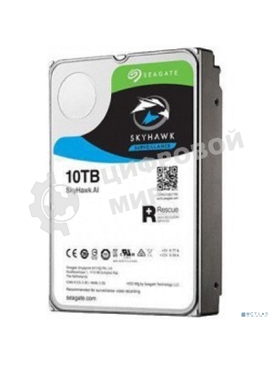Жесткий диск Seagate SATA 10Tb 7200RPM 6Gb/S 256MB ST10000VE001