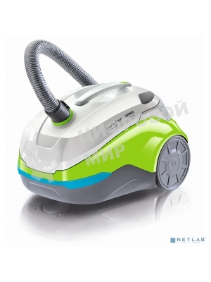 Пылесос Thomas Perfect Air Feel Fresh X3 белый/зеленый, 325/1700Вт, уборка сухая/влажная, пылесборник контейнер 2.6 л