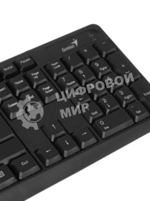 Клавиатура проводная Genius Smart KB-117, USB, черный