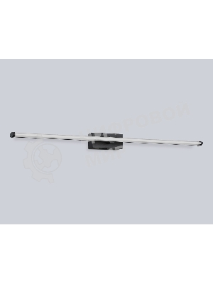 Настенный светодиодный светильник Ambrella light FL6122 BK черный 14W 3000K-6400K 610*45*80