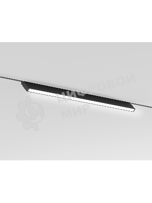 Трековый светильник GL2355 BK черный IP20 20W 3CCT 3000-6400K 48V 400*10*73