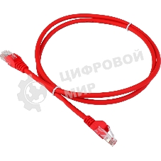 Патч-корд LANMASTER LSZH UTP кат.6, 3.0 м, красный