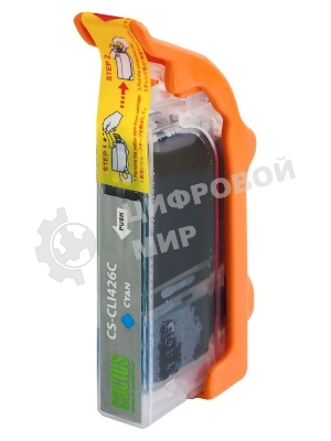 Картридж струйный Cactus CS-CLI426C голубой (8.4 мл.) для Canon Pixma MG5140/5240/6140/8140/MX884