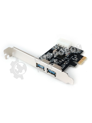 Контроллер USB Gembird SPCR-01, в PCI, порты: 2 внешн. USB 3.0